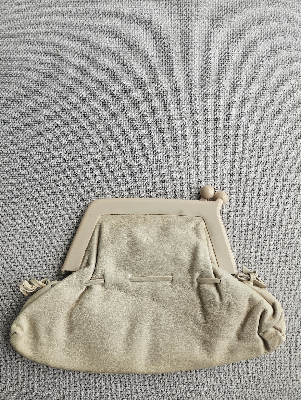 Womens leather clutch